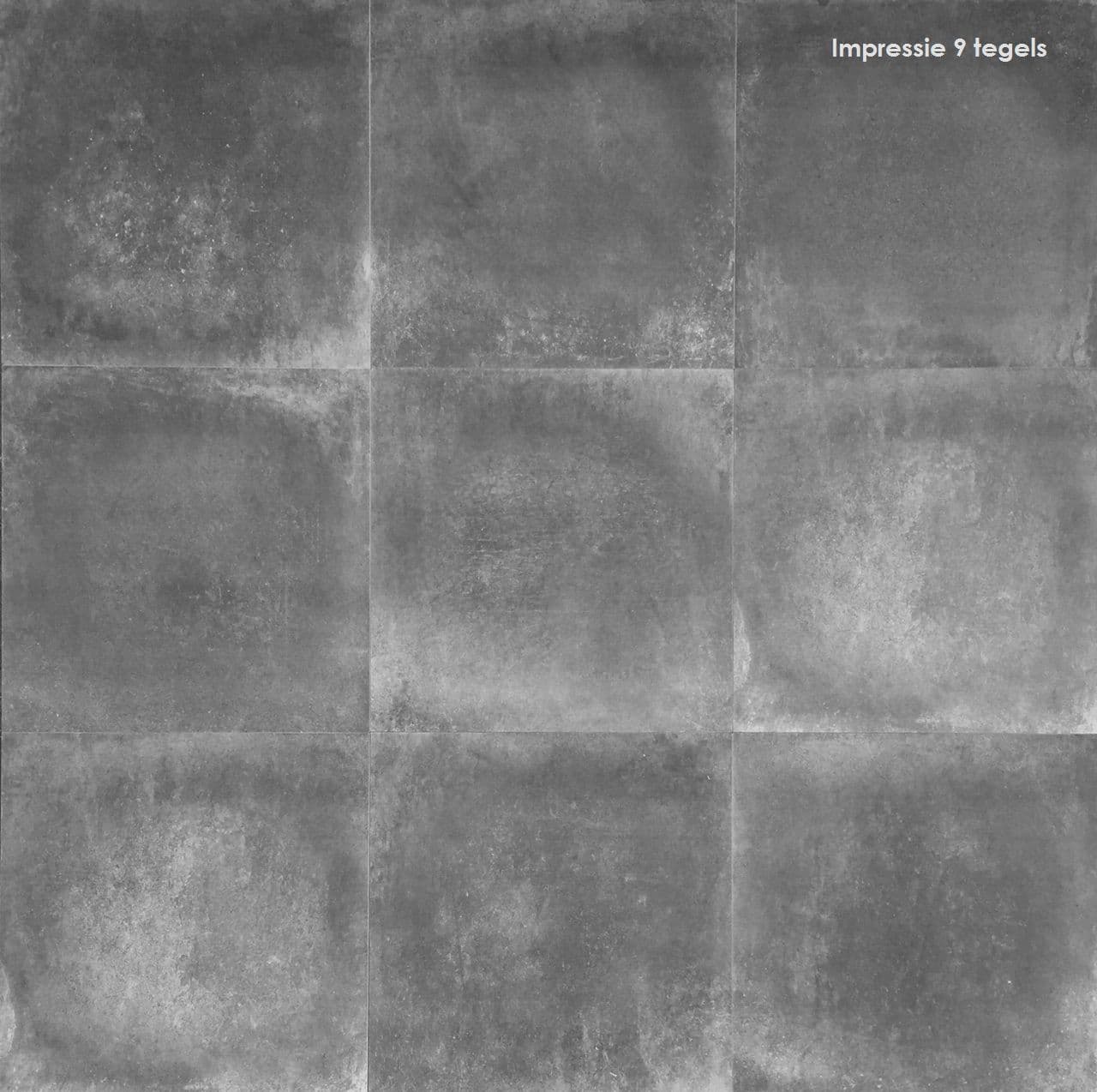 Limburg Antracita 58,5x58,5 rett - afbeelding 2