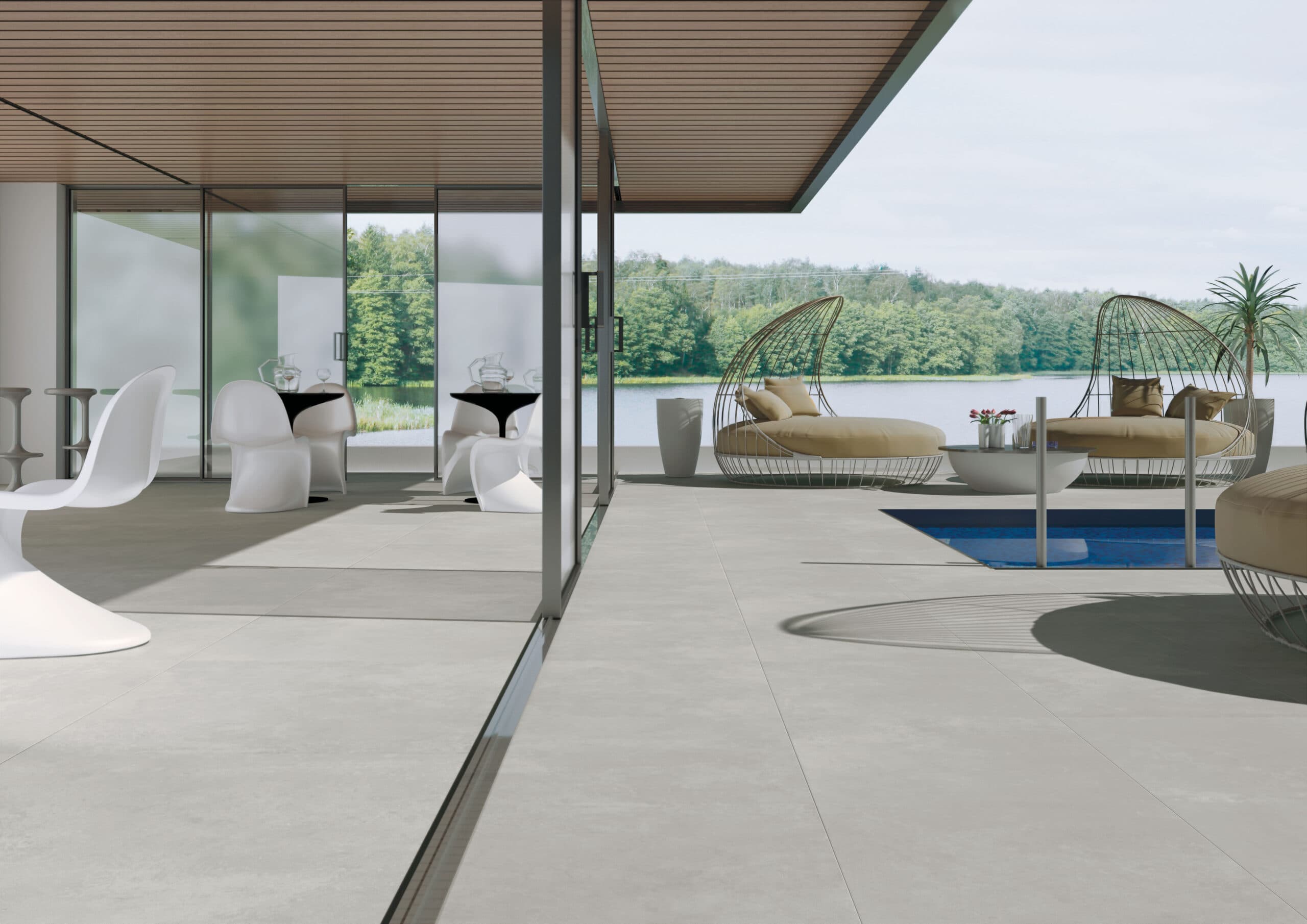 Terrastegel Nexus Pearl 60x120 rett 20mm - afbeelding 2