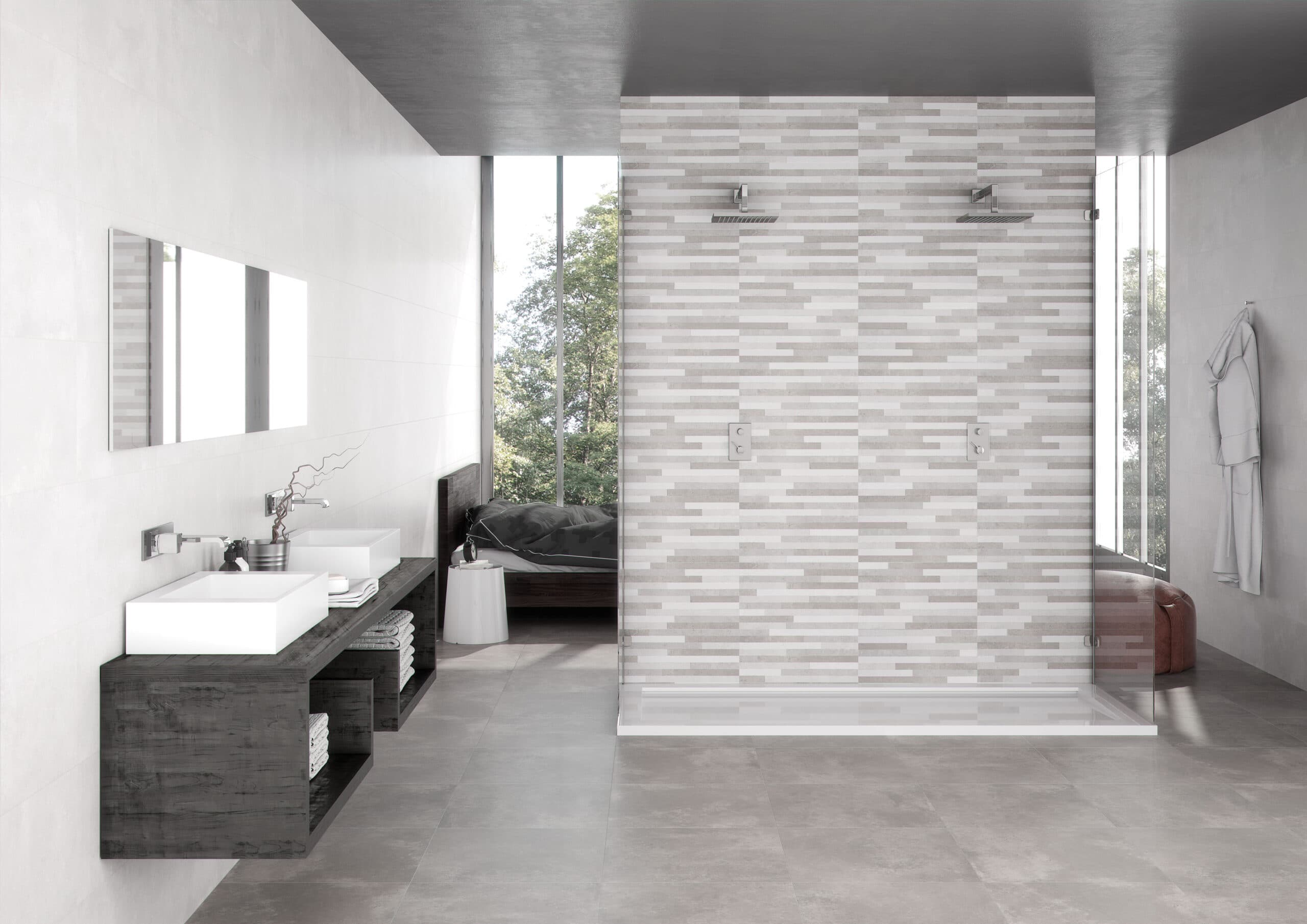 Nexus Pearl relieve wandtegel 30x60 rett - afbeelding 2