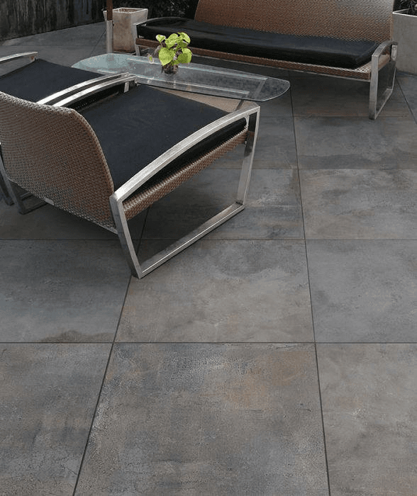 Magnetic Dark Grey 60x60x2 rett - afbeelding 2