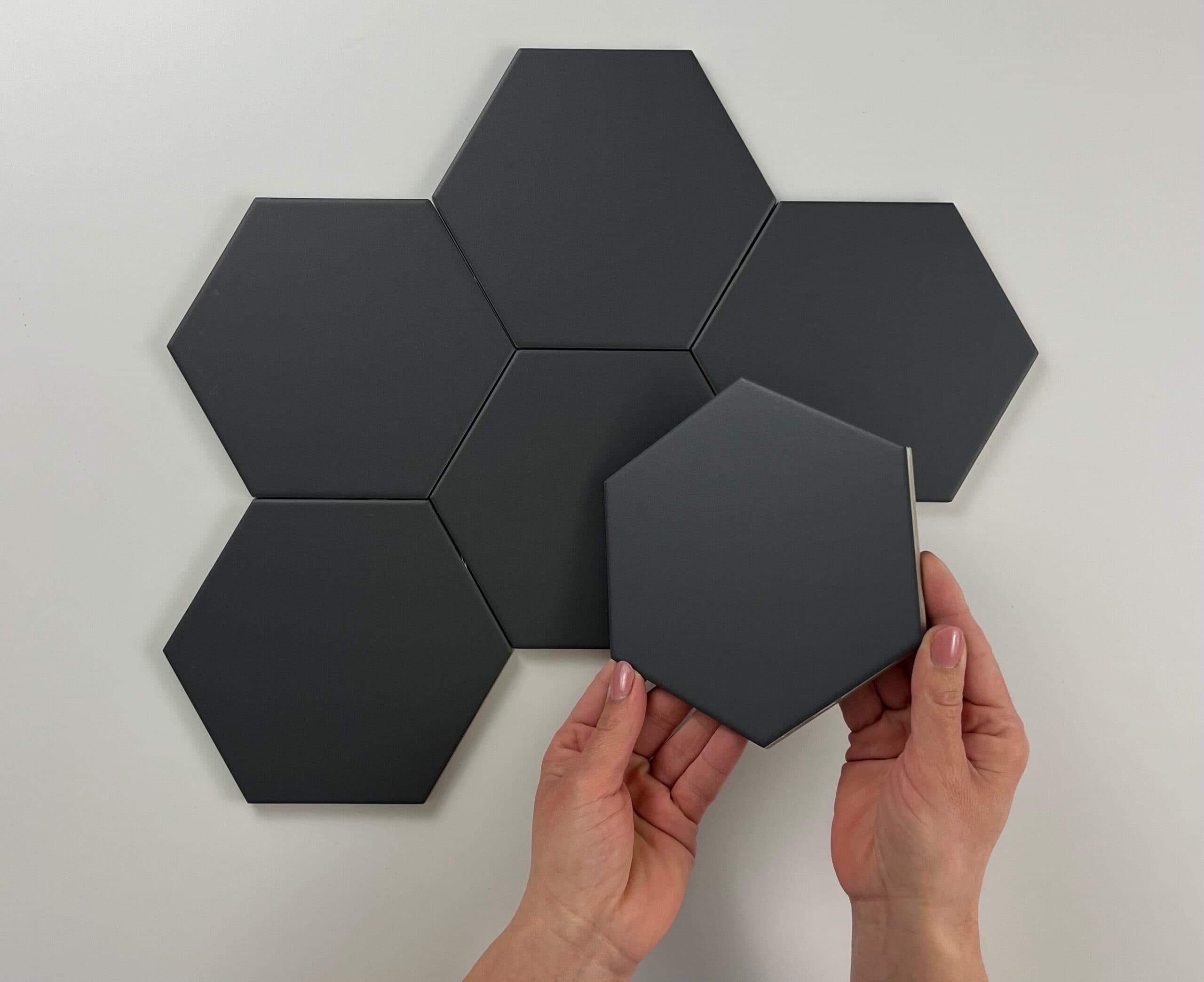 Hexagon Timeless Black mat 15x17 - afbeelding 2
