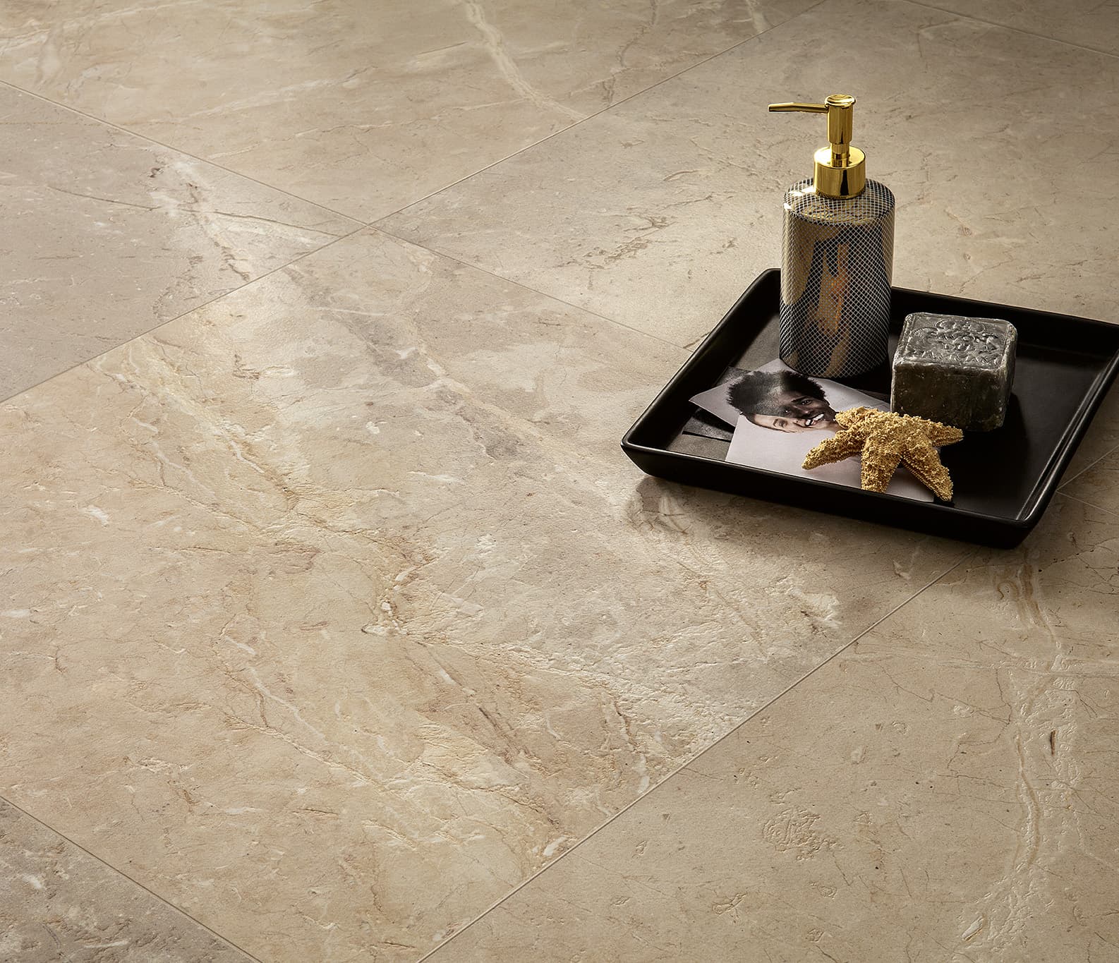 Golden Age Beige 80x80 rett - afbeelding 2