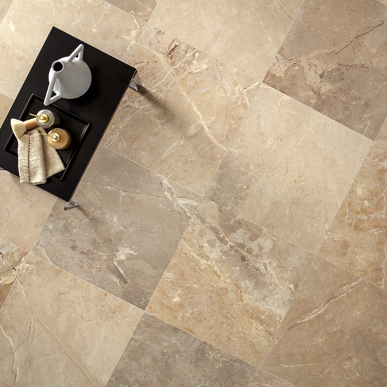 Golden Age Beige 80x80 rett - afbeelding 3