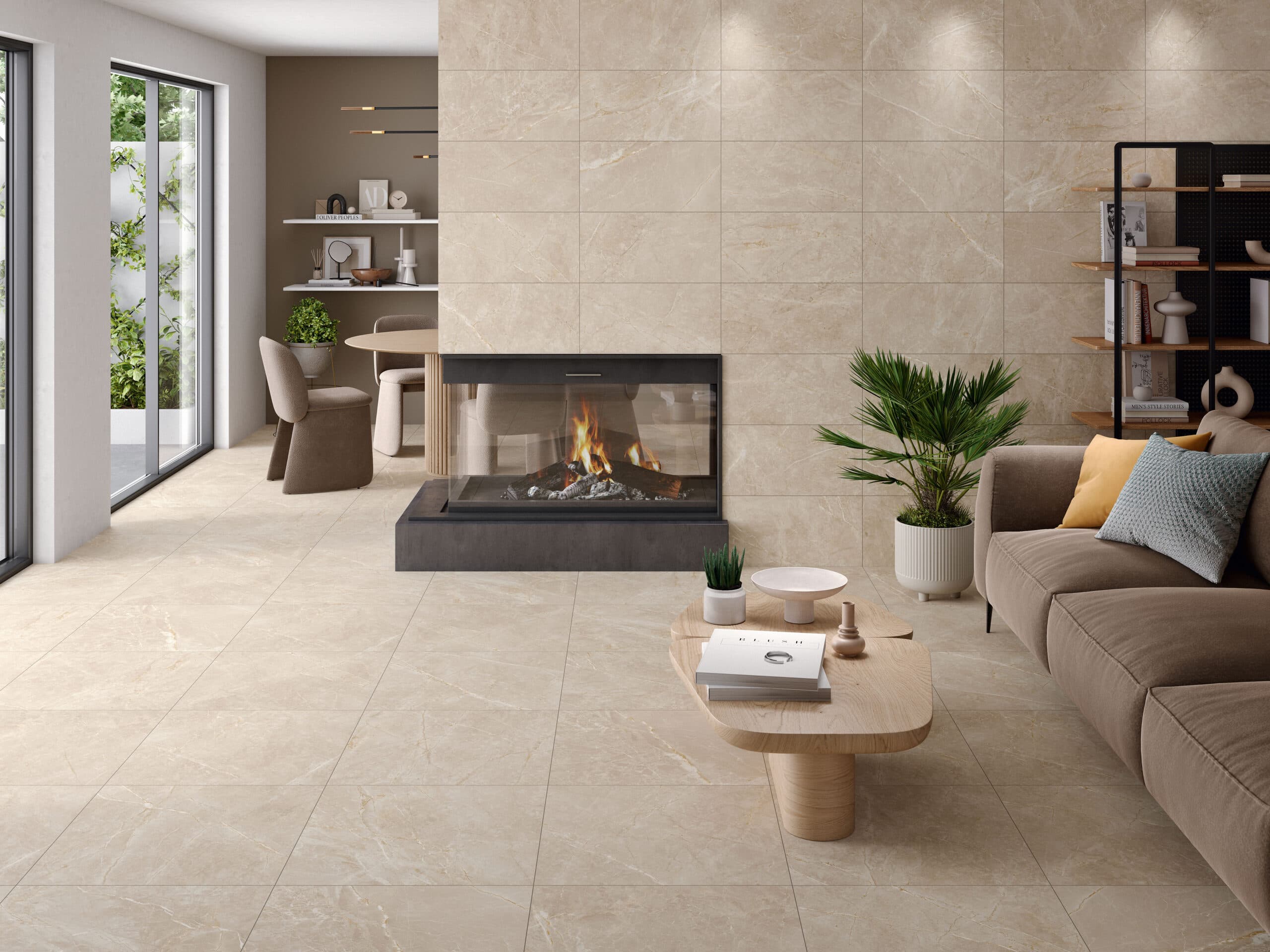 Syrah Ivory mat 60x60 rett - afbeelding 2