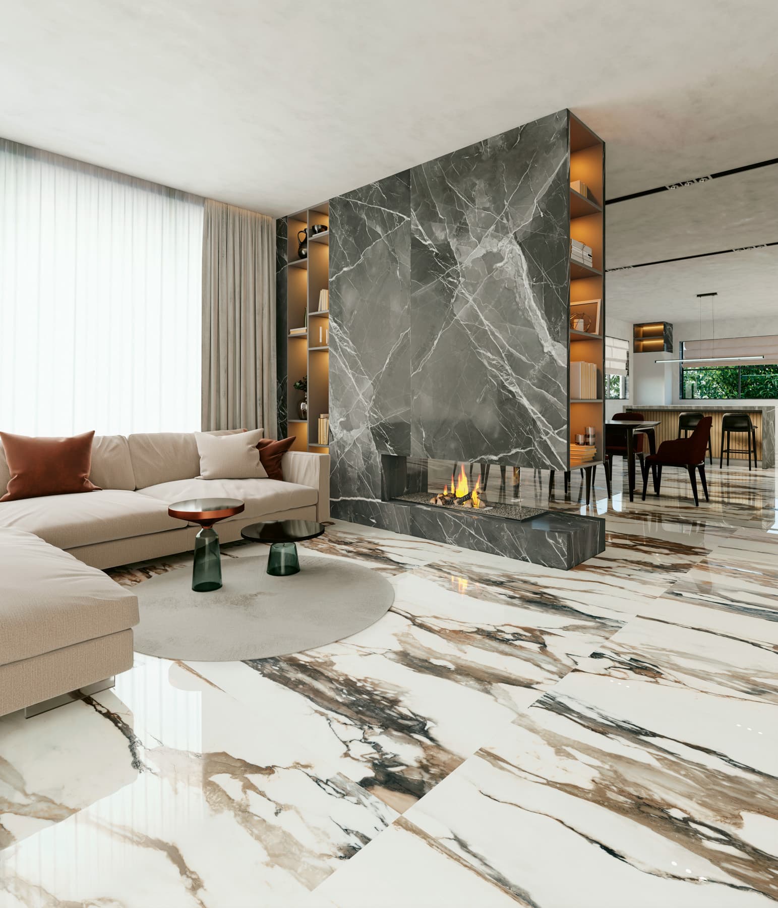 Calacatta Gold pulido 60x120 rett - afbeelding 3