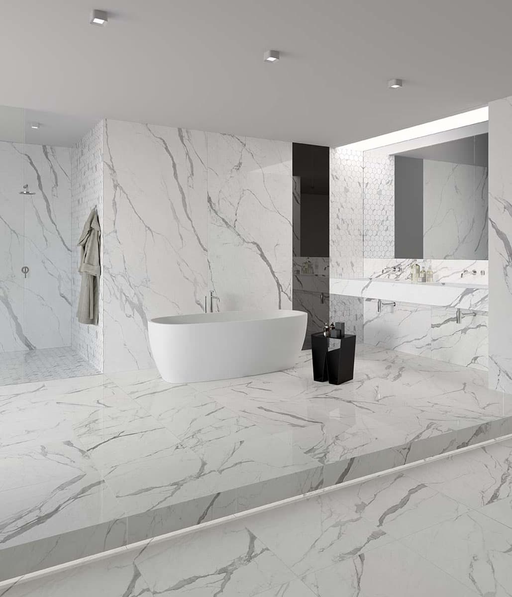Statuario Superiore mat 60x60 rett - afbeelding 4