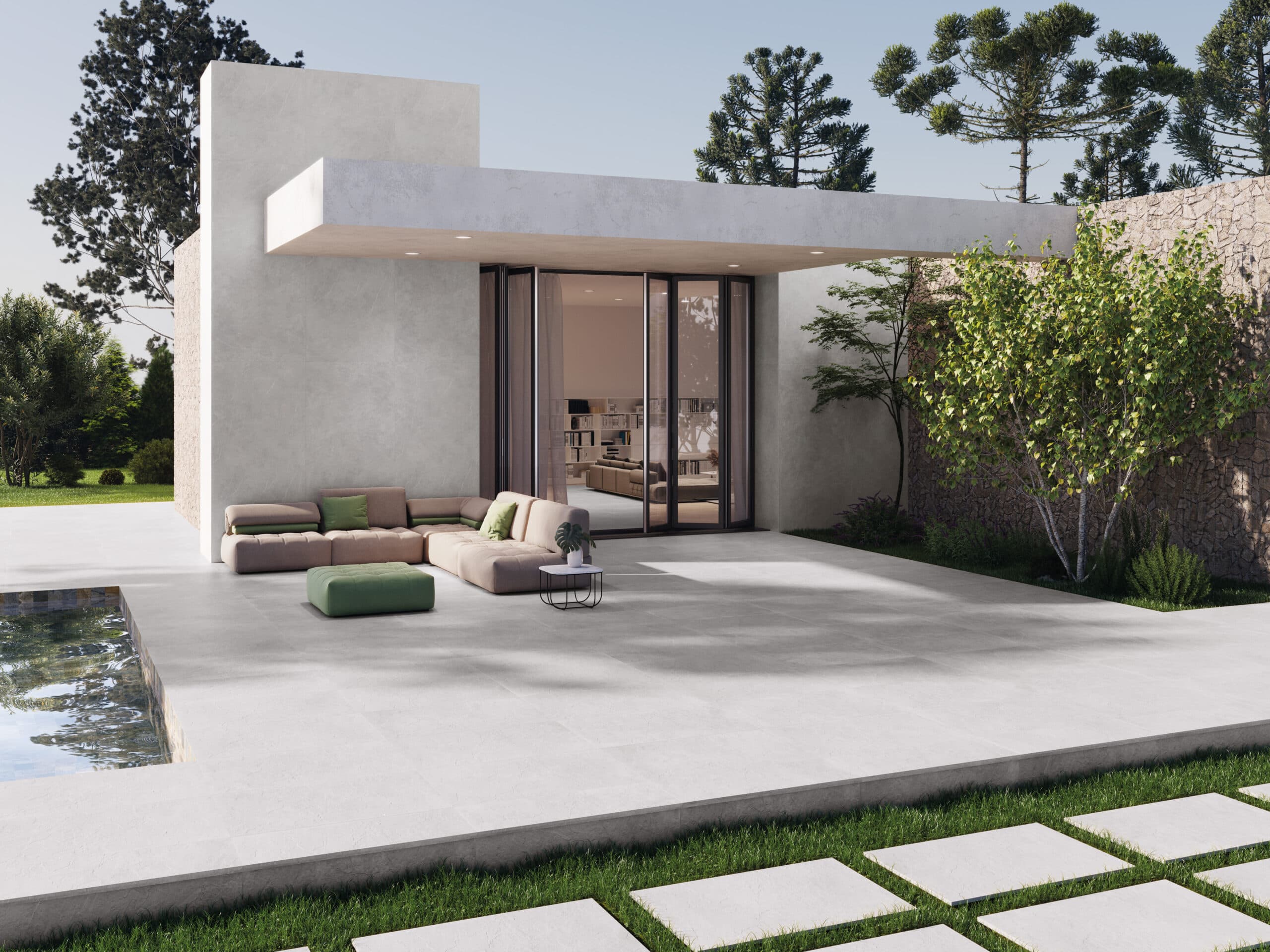 Terrastegel Statale Pearl 60x120 rett 20mm - afbeelding 2