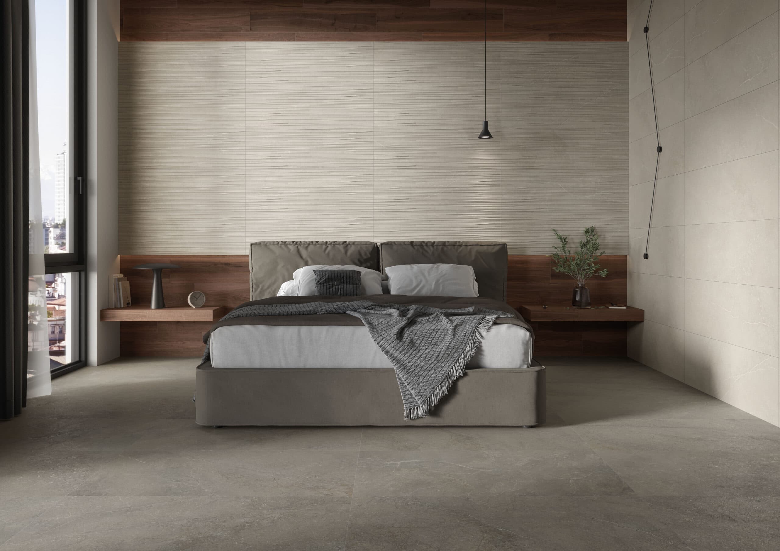 Munich Taupe 60x60 anti-slip rett - afbeelding 2