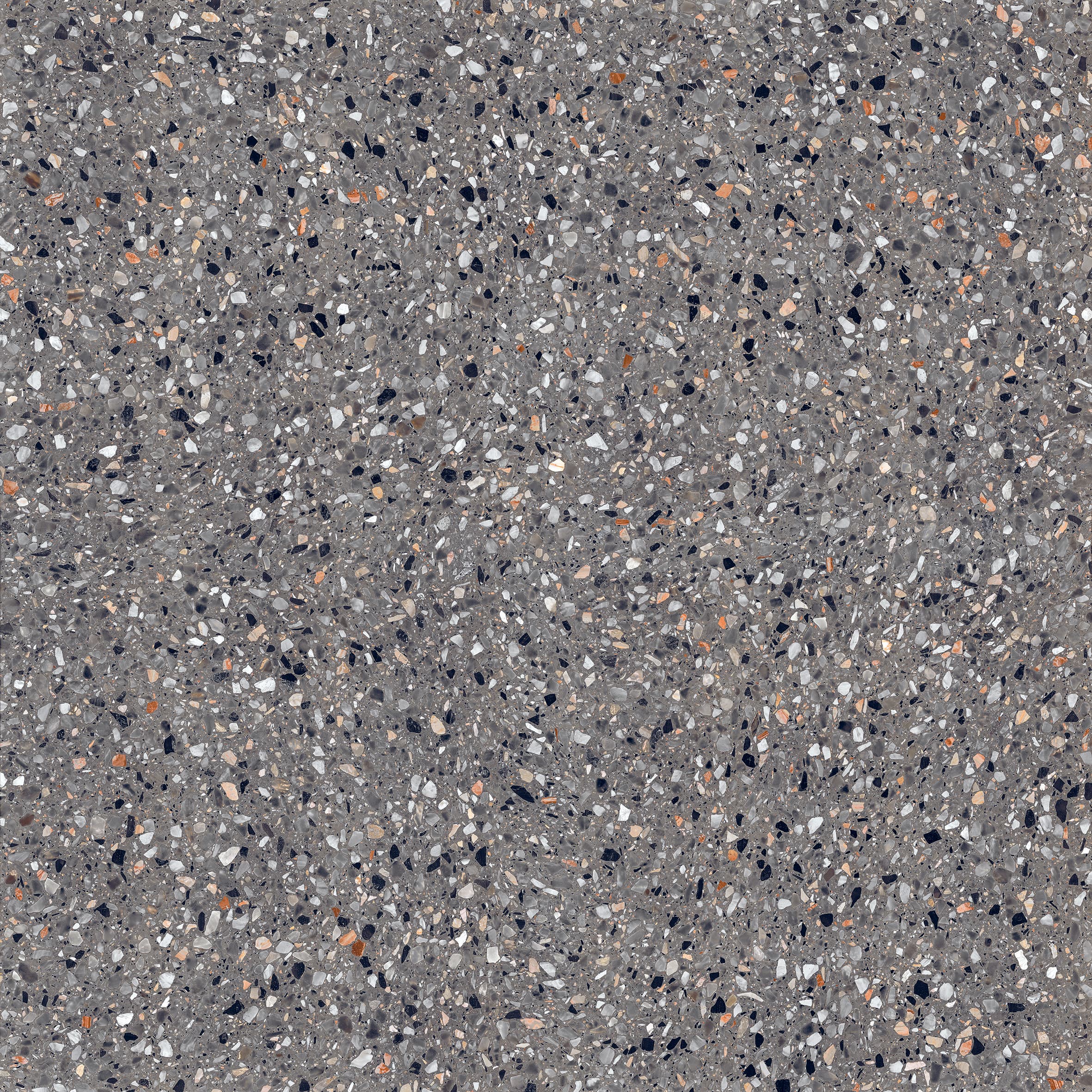 Medley terrazzo Antracite 120x120 rett