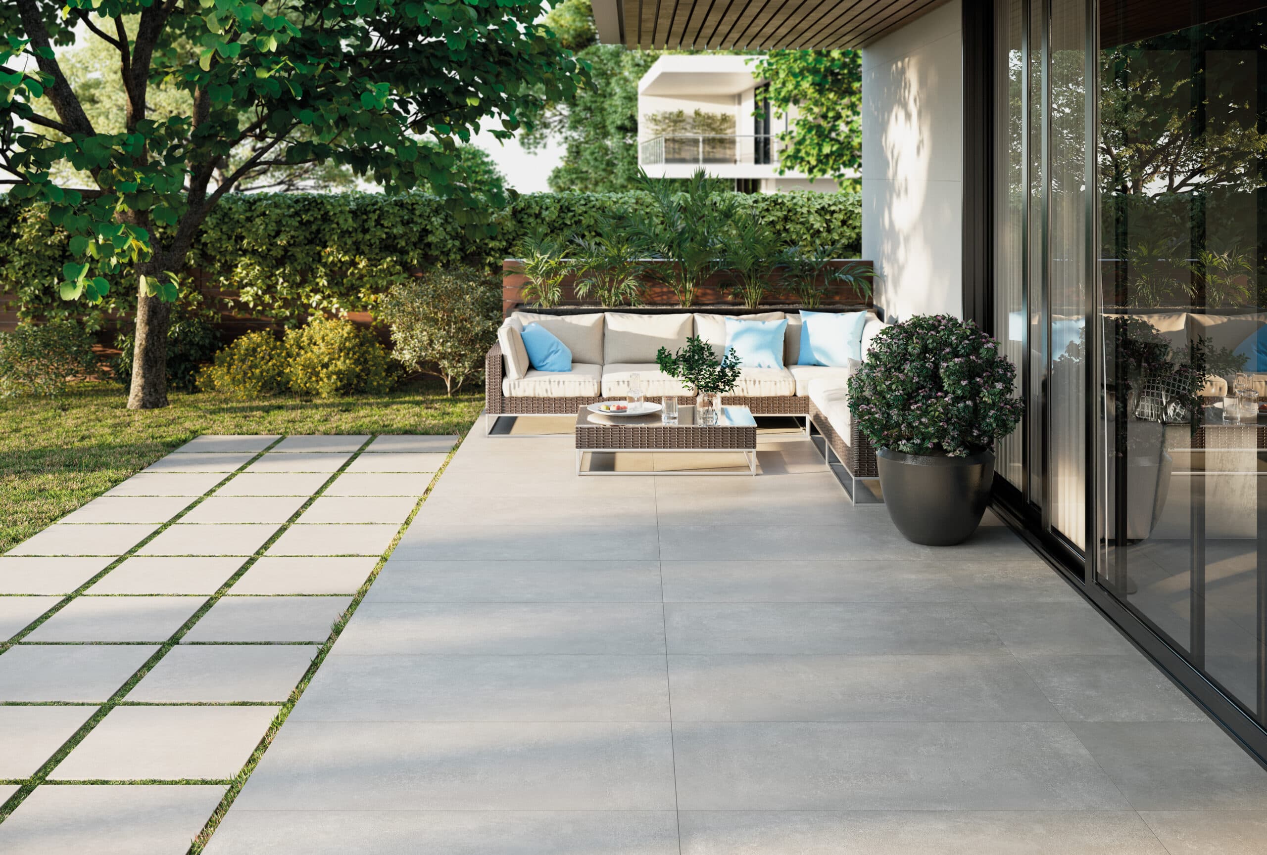 Terrastegel Concorde Pearl 60x60 rett 20mm - afbeelding 2
