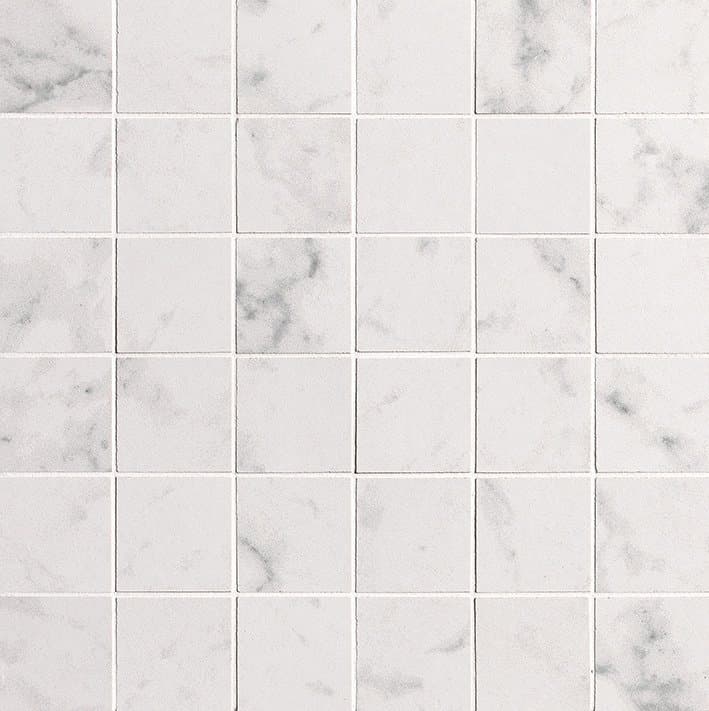 Fap Roma Gold Calacatta Delicato macro mosaico gepolijst 5x5