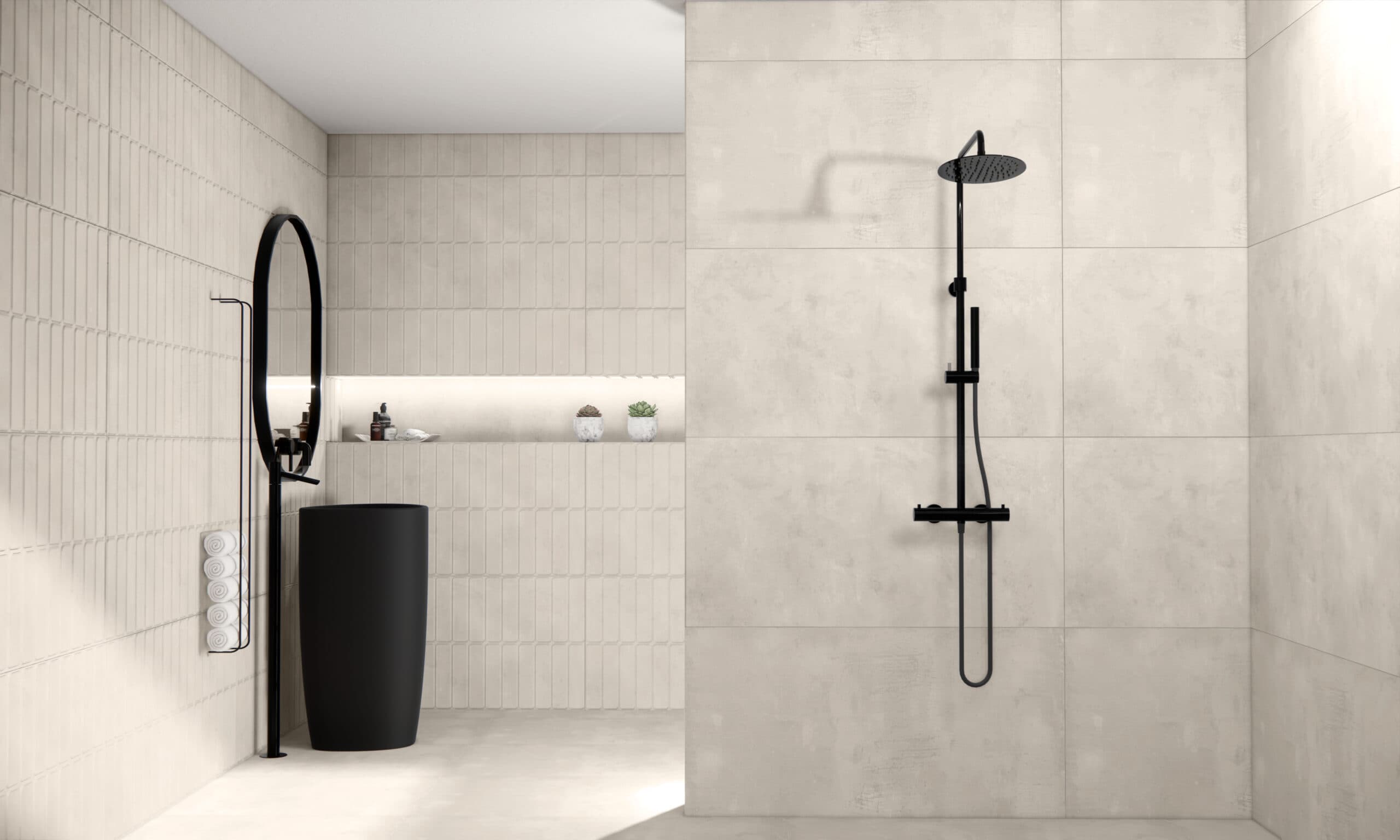 Beton Cire Bercy Nude 60x120 rett - afbeelding 3