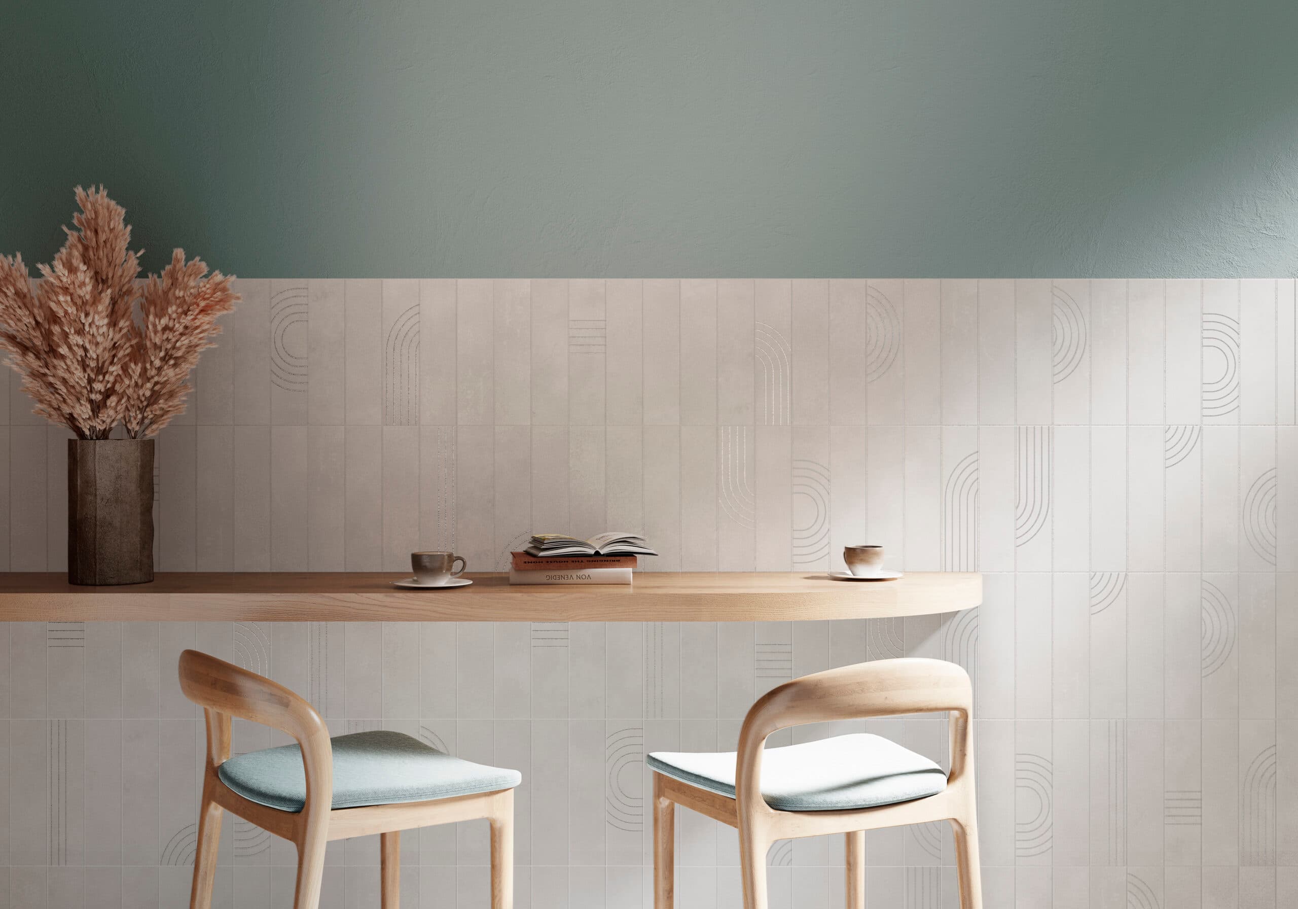 Beton Cire Bercy Bianco decor wandtegel 7,5x30 - afbeelding 2