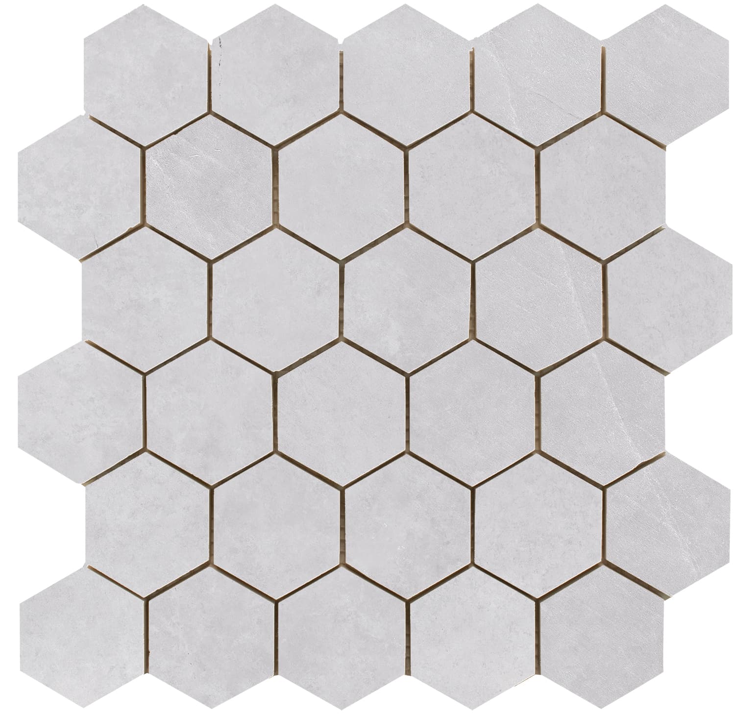 Statale Pearl hexagon mozaiek op net van 26,3x27,4
