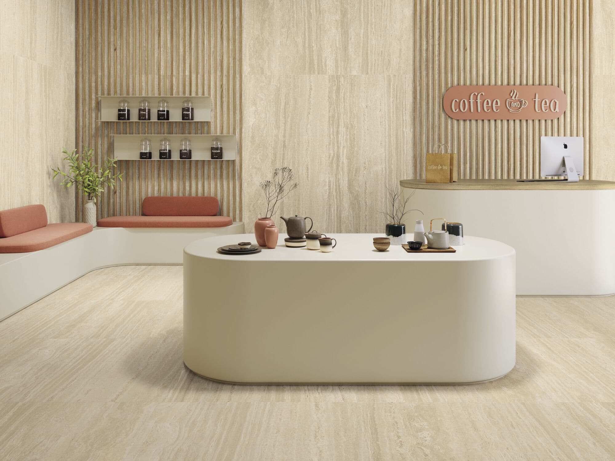 Venice Miele mat 60x60 rett - afbeelding 2