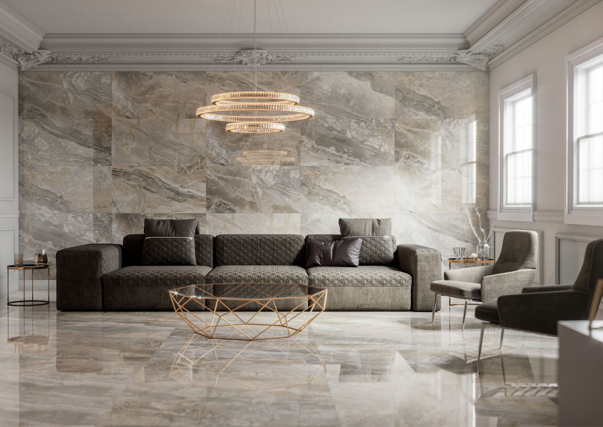 Luxury Beige gepolijst 60x120 rett - afbeelding 4