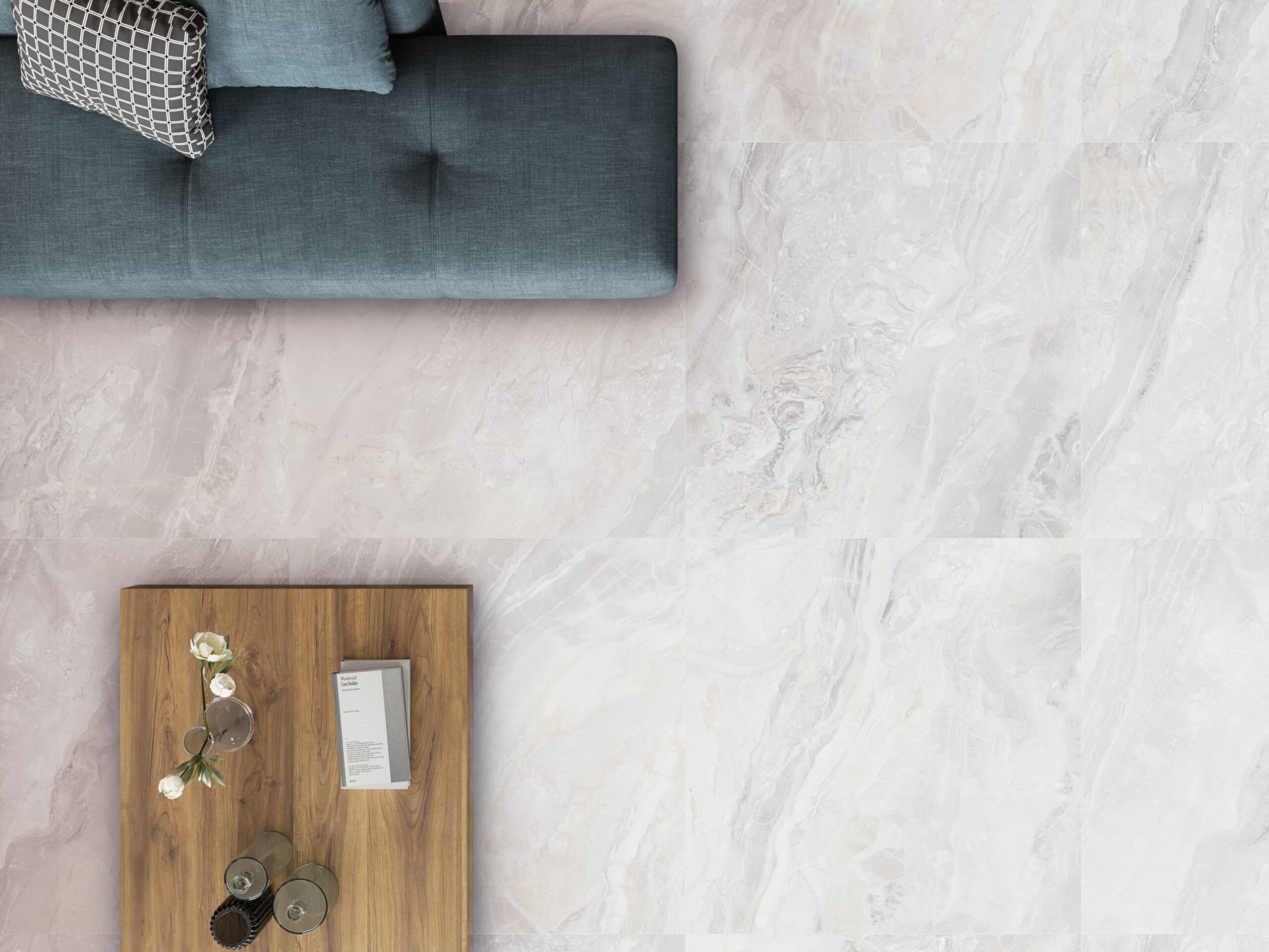 Luxury White gepolijst 60x120 rett - afbeelding 3