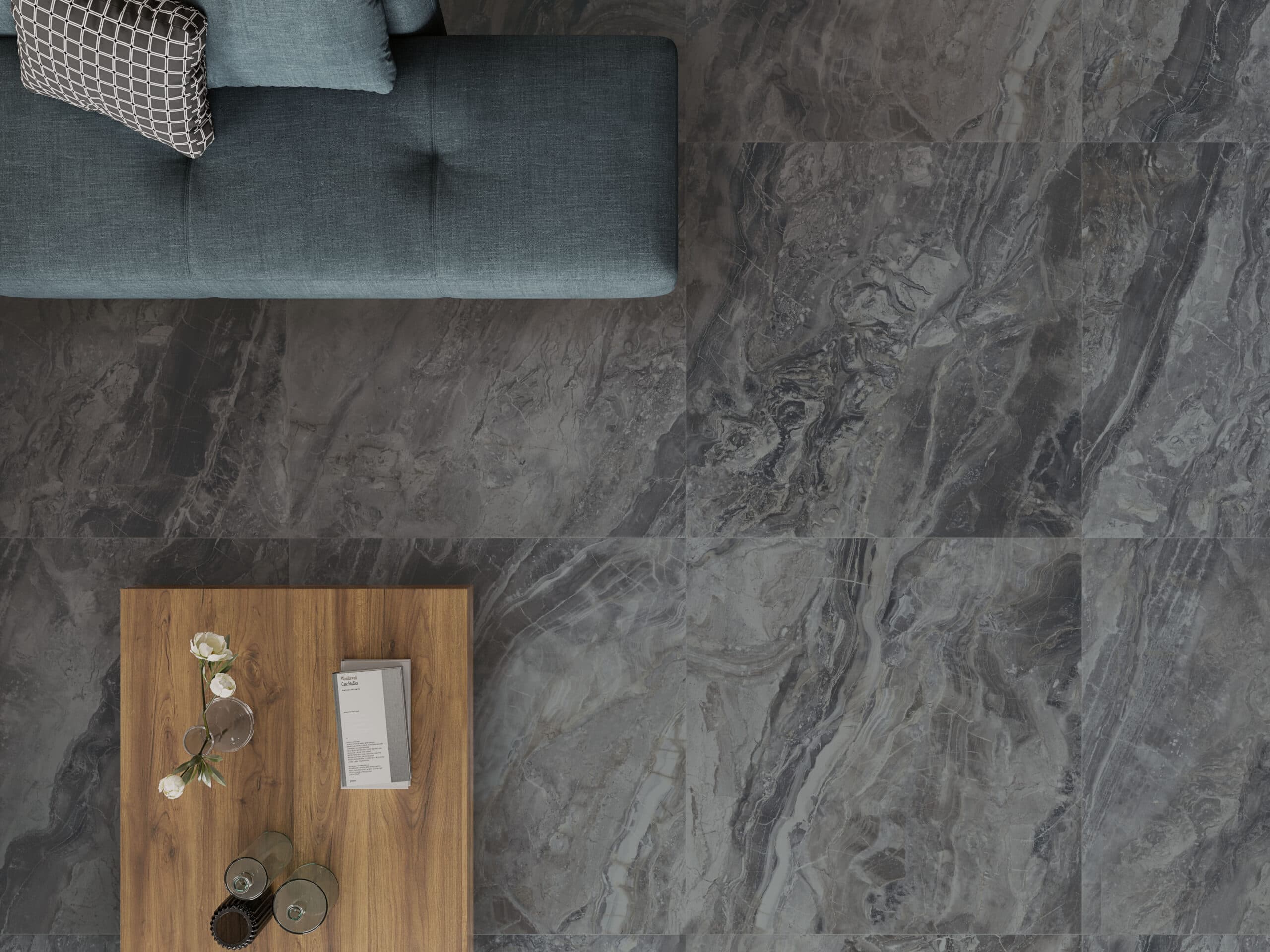 Luxury Dark gepolijst 60x120 rett - afbeelding 3