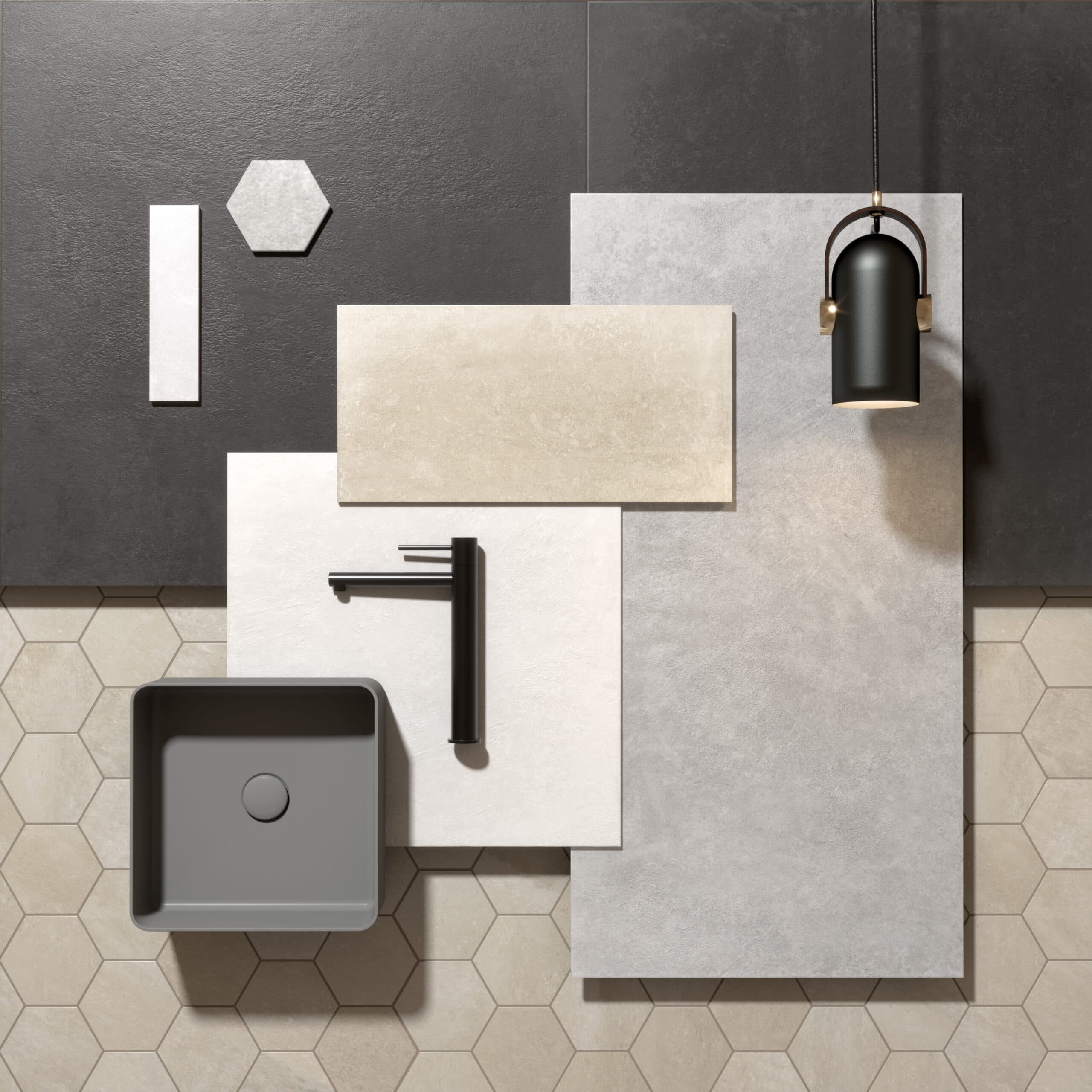 Midtown White R10 N-Plus 60X60 rett - afbeelding 4