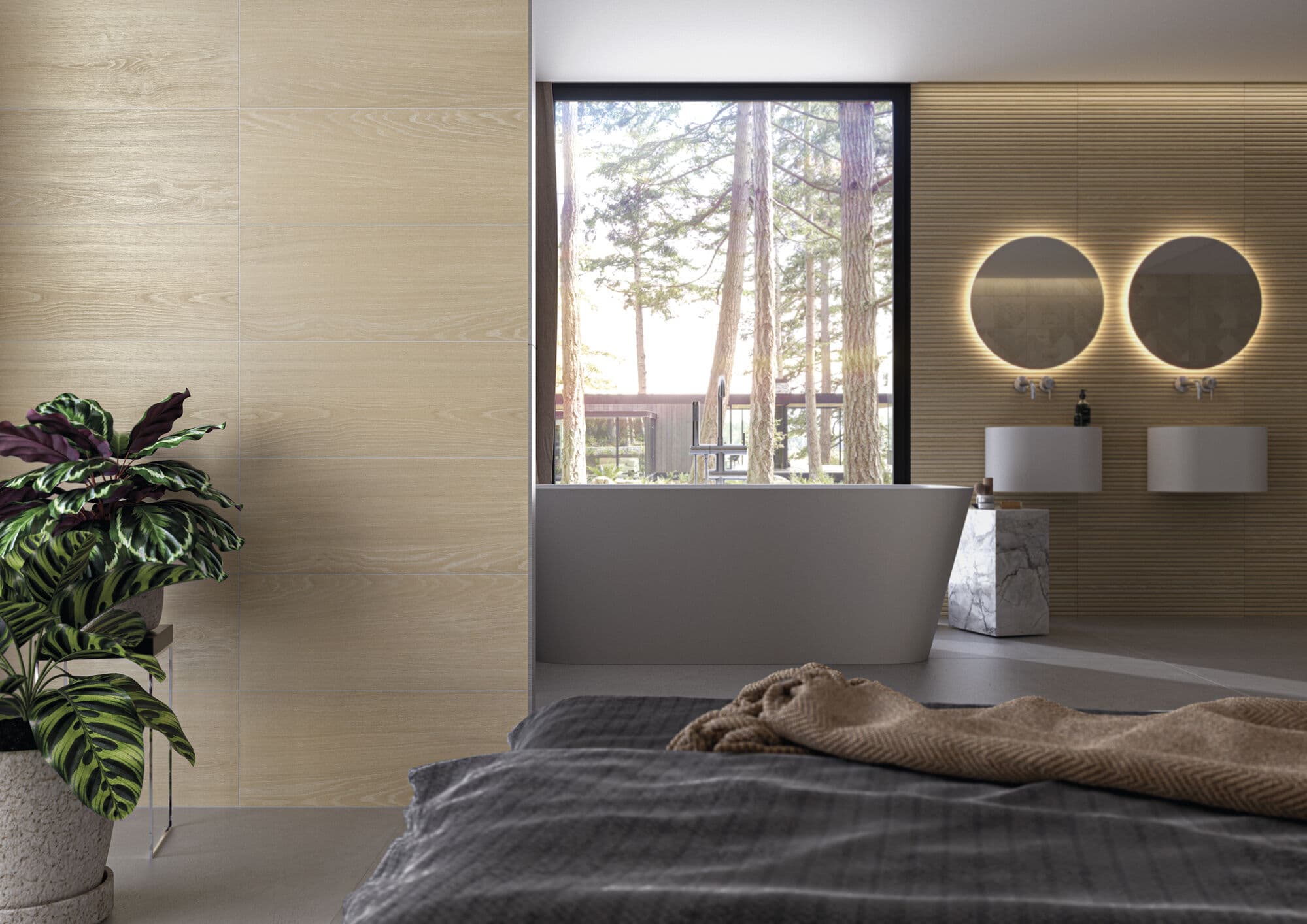 Valkiria Oak wandtegel 30x75 rett - afbeelding 2