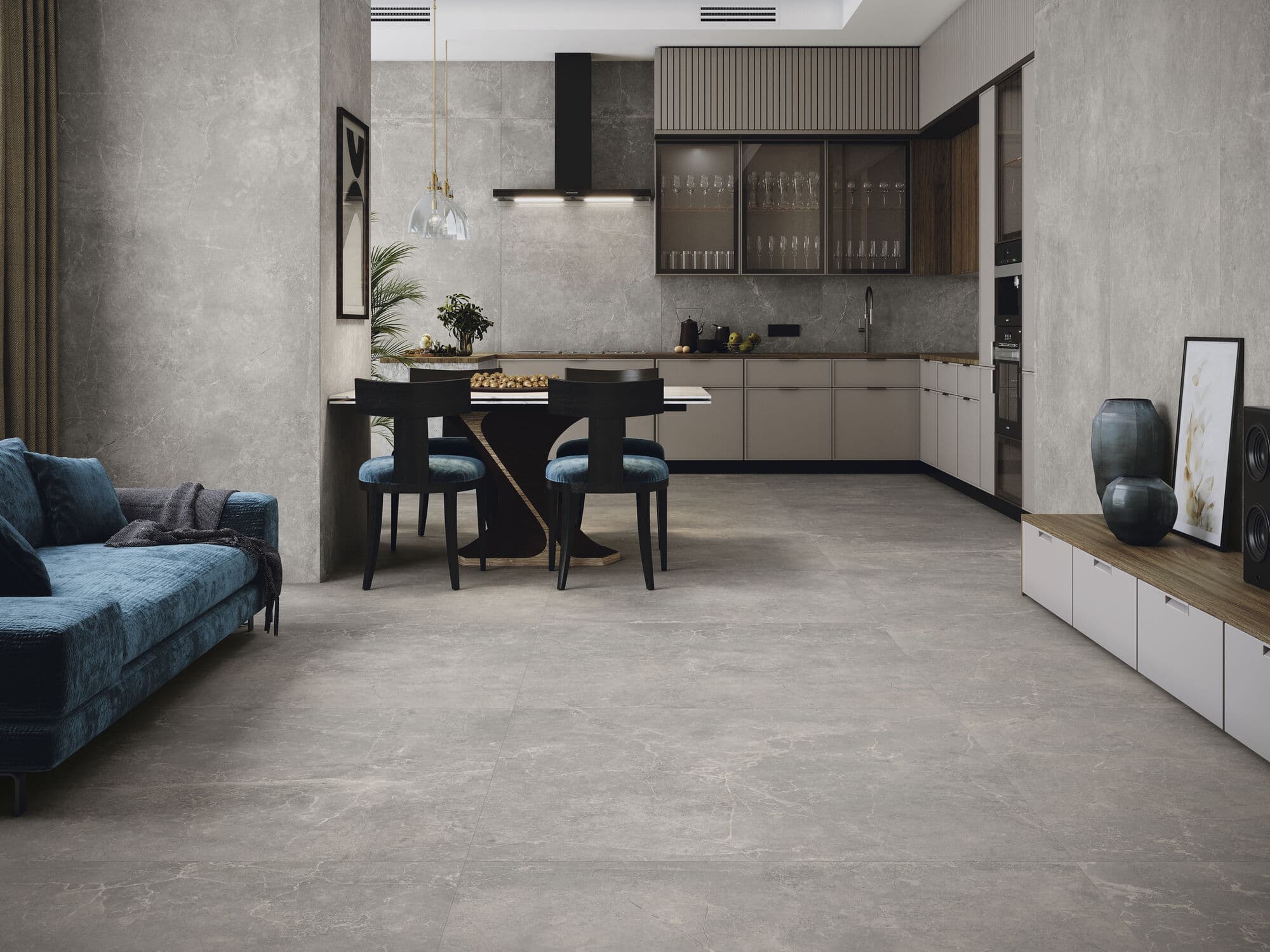 Concept Grey mat 60x60 rett - afbeelding 2
