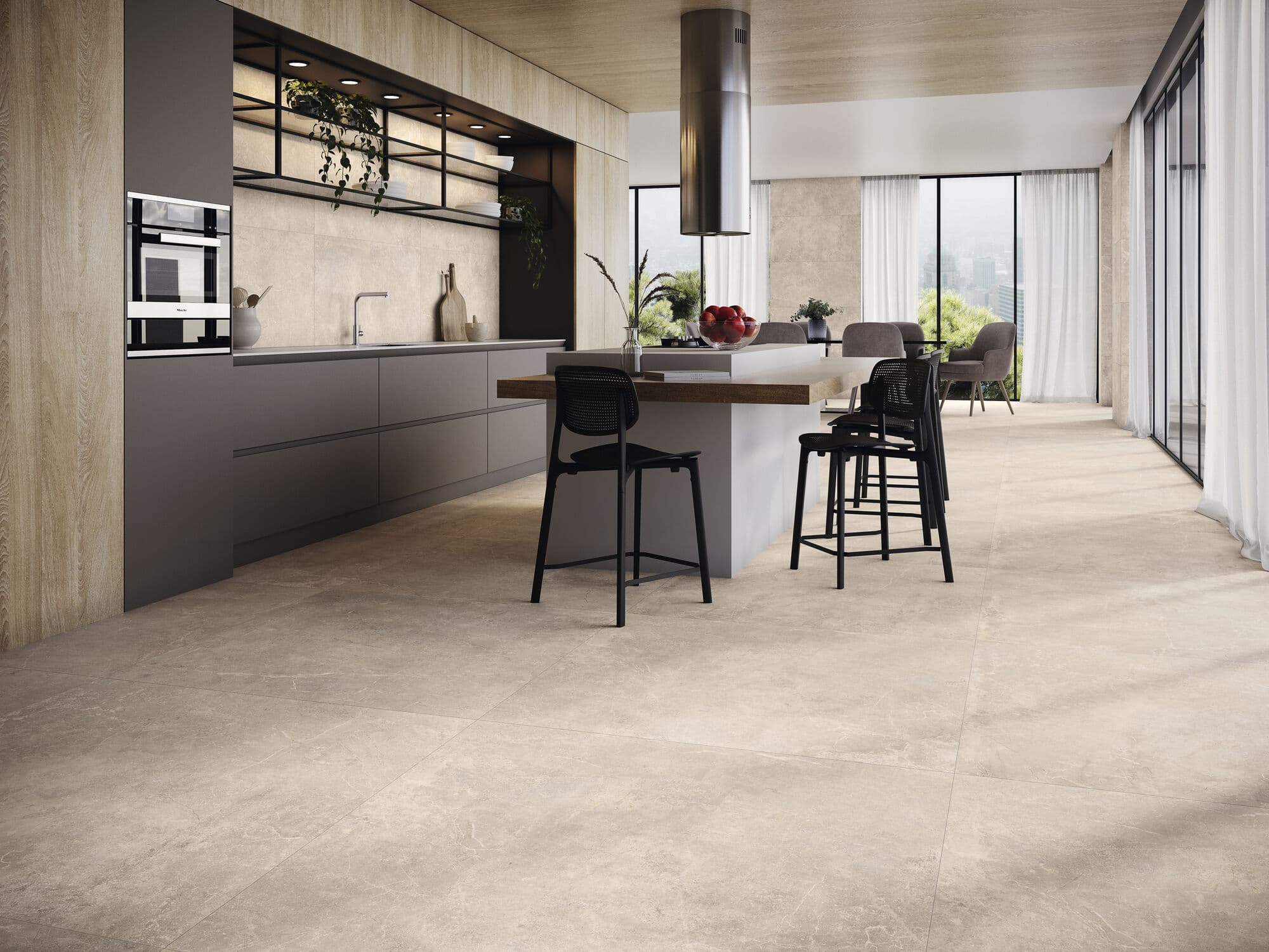 Concept Cream mat 120x120 rett - afbeelding 2
