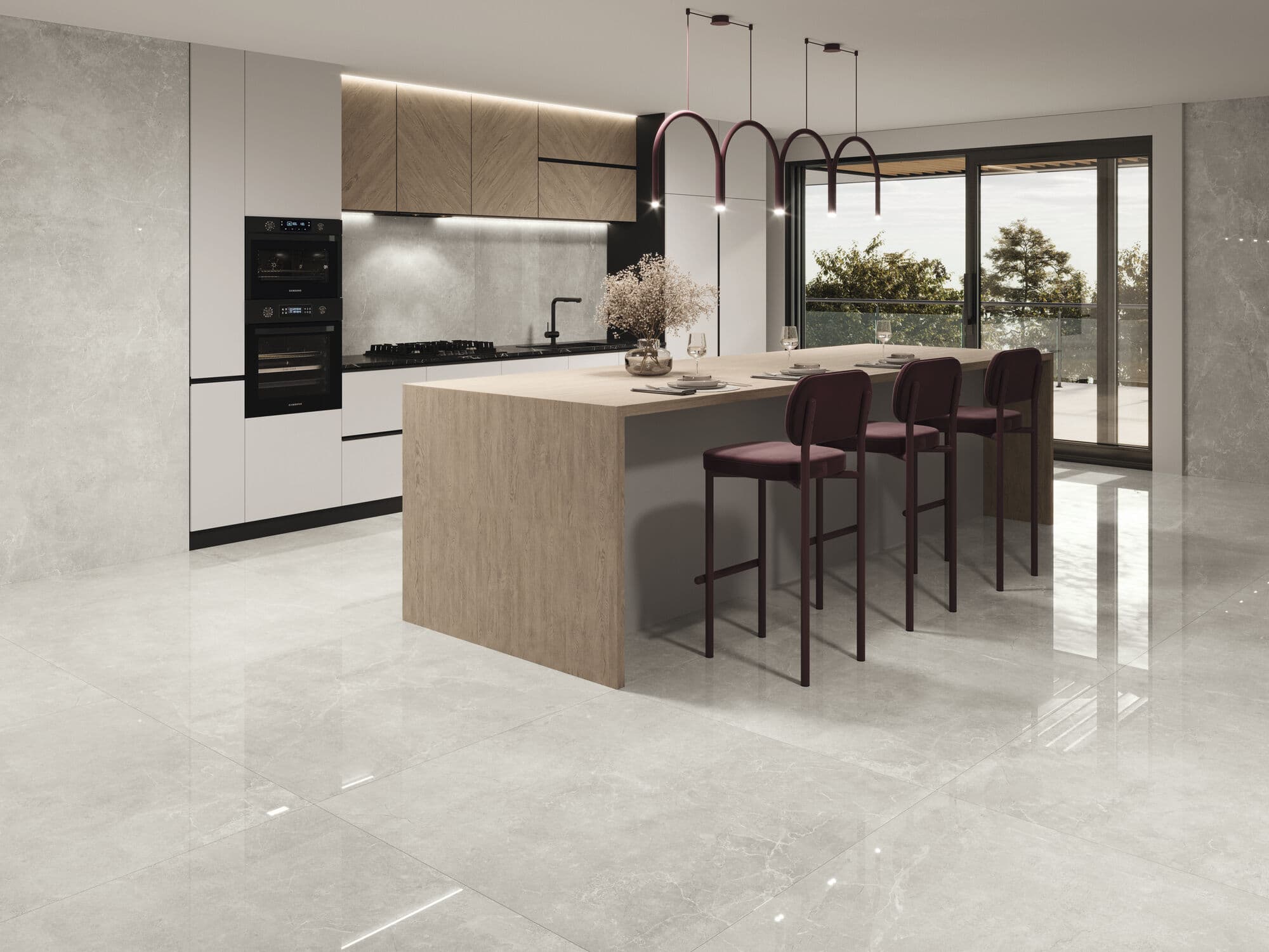 Concept Pearl gepolijst 120x120 rett - afbeelding 2